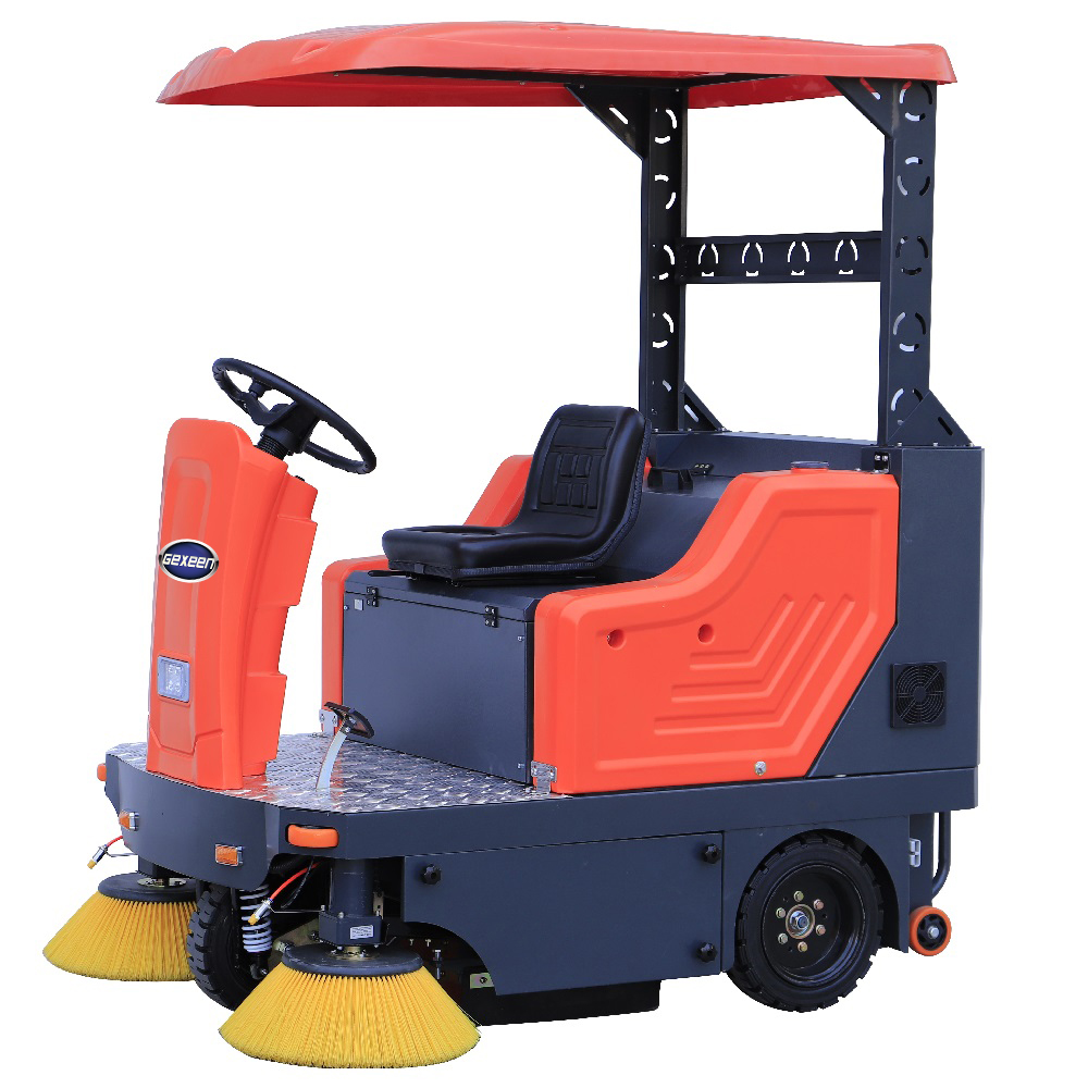 電動駕駛式掃地車_GEX