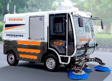 西安明諾純吸式電動掃路車